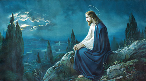 Chúa Giêsu cầu nguyện trong vườn